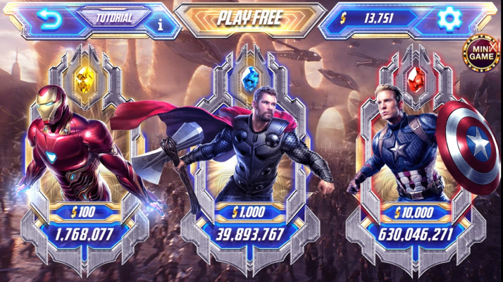 Giới thiệu về slot game Avengers