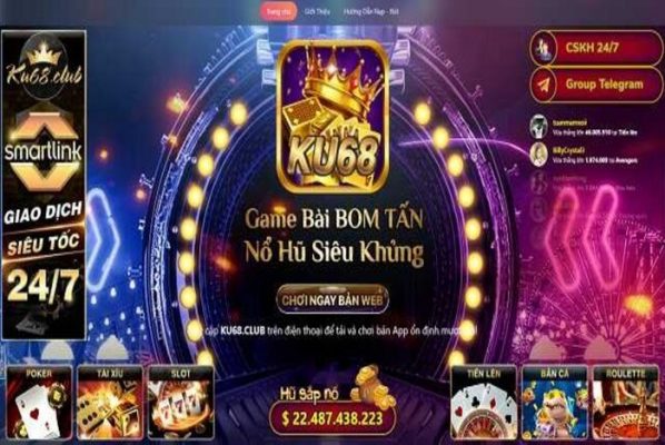 Cổng game bầu cua KU68 - Cổng game hot nhất hiện nay