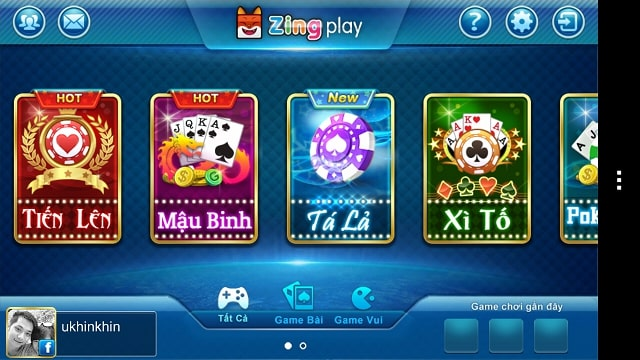 Giới thiệu về ứng dụng hack game bài tiến lên trên Zingplay