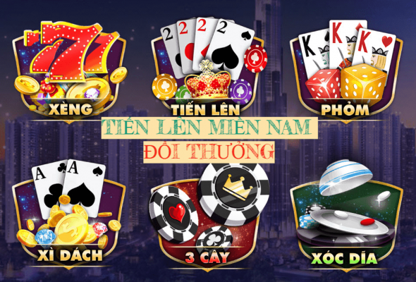  Game bài tiến lên miền nam đổi thưởng hot nhất hiện nay