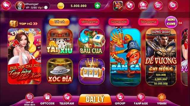 Cổng game Ranvip